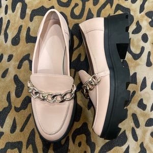Pale pink Open Edit loafer size 7